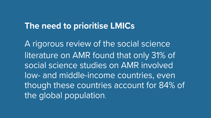 The need to prioritise LMICs