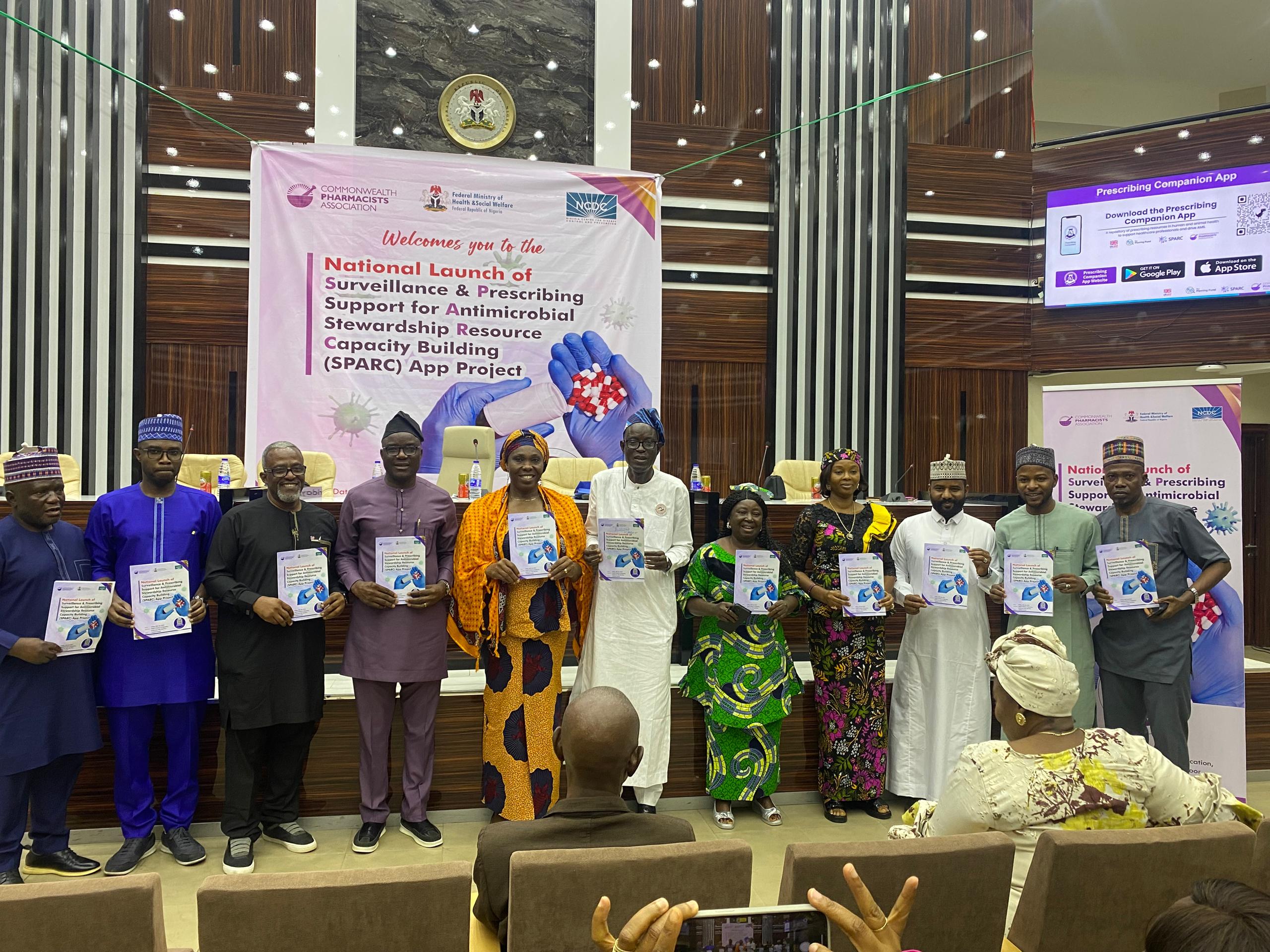 The Prescribing Companion App launch in Nigeria.